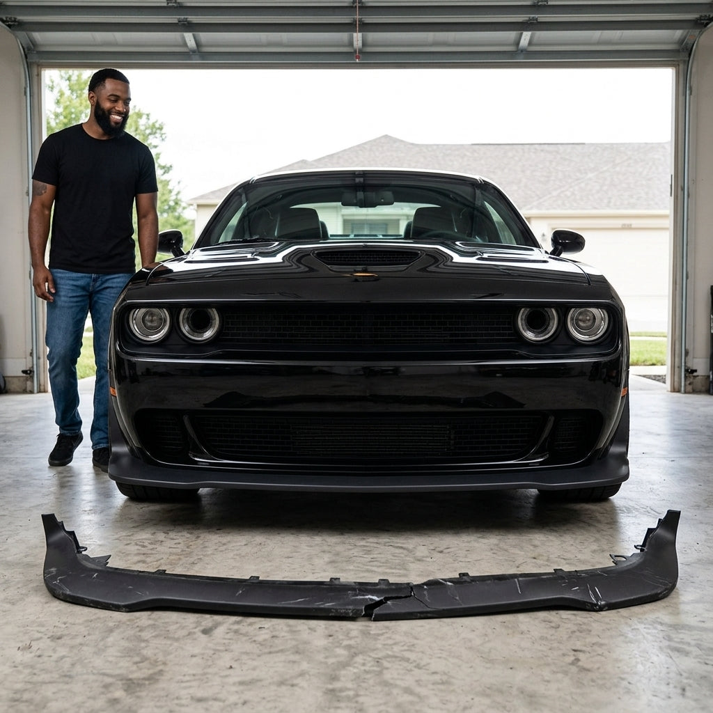 【CHALLENGER】/A⑳091/CHALLENGER 2018-2023 Dodge Challenger Front Air Dam - CH1090161 — Partify