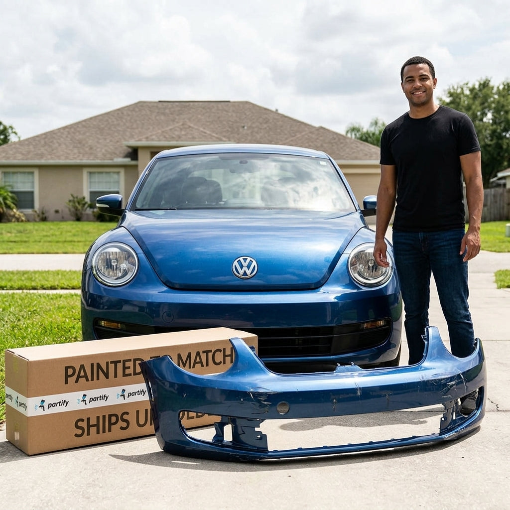2012-2019 Volkswagen Beetle Front Bumper - VW1000198 — Partify