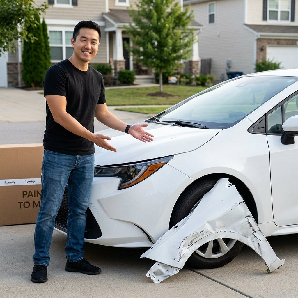 2014-2019 Toyota Corolla Driver Side Fender - TO1240248 — Partify