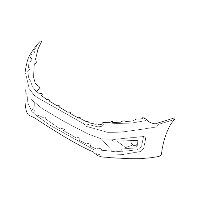 Ford Transit Connect Titanium/XLT CAPA Certified Front Lower Bumper W/Front Parking Aid W/Active Park Assist - FO1015159C