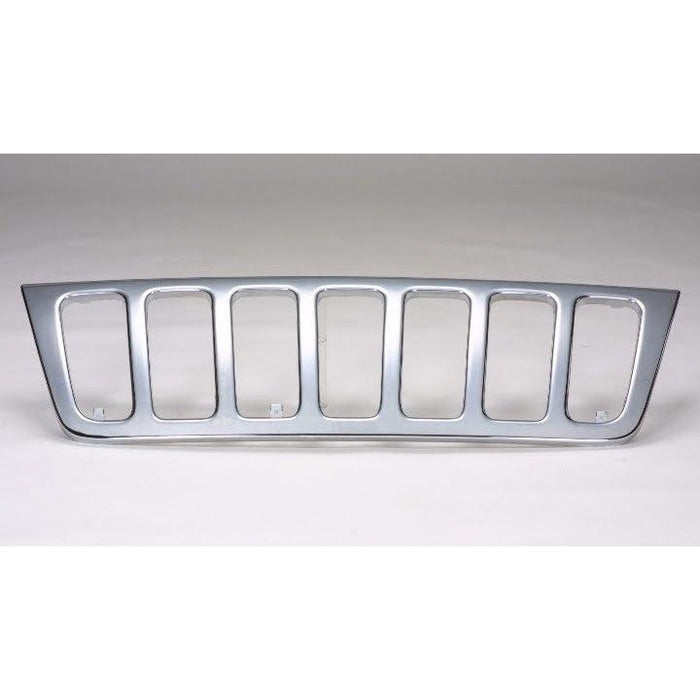1999-2003 Jeep Grand Cherokee Grille Chrome Laredo - CH1200221-Partify-Painted-Replacement-Body-Parts