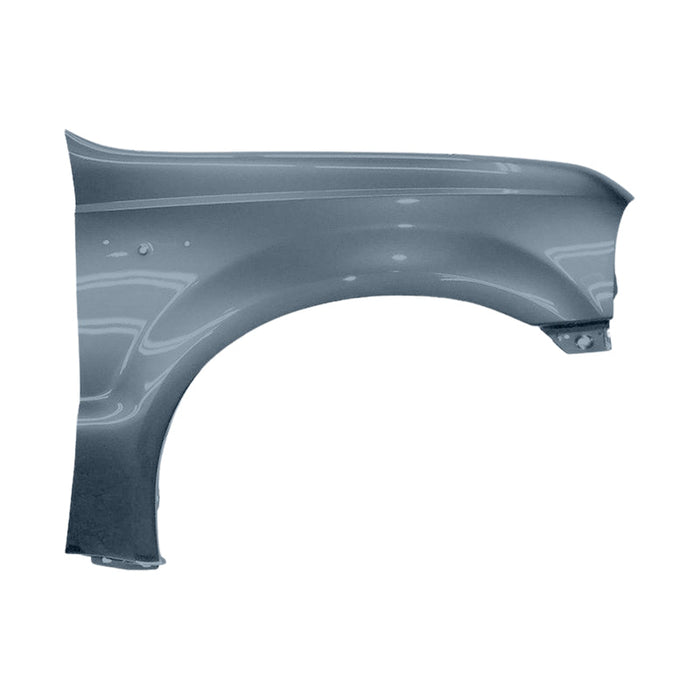 1999-2007 Ford Superduty Passenger Side Fender Without Molding Holes - FO1241208-Partify-Painted-Replacement-Body-Parts