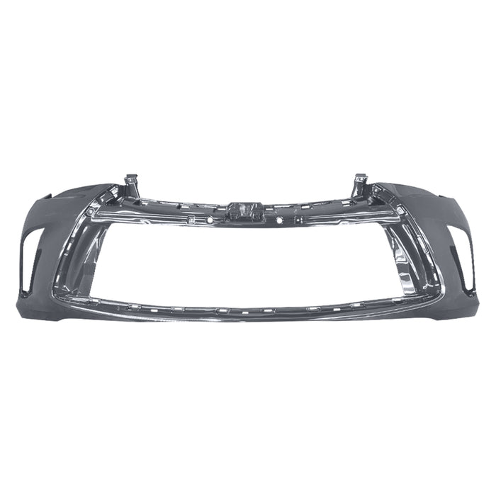 Toyota Camry Front Bumper Without Sensor Holes - TO1000409