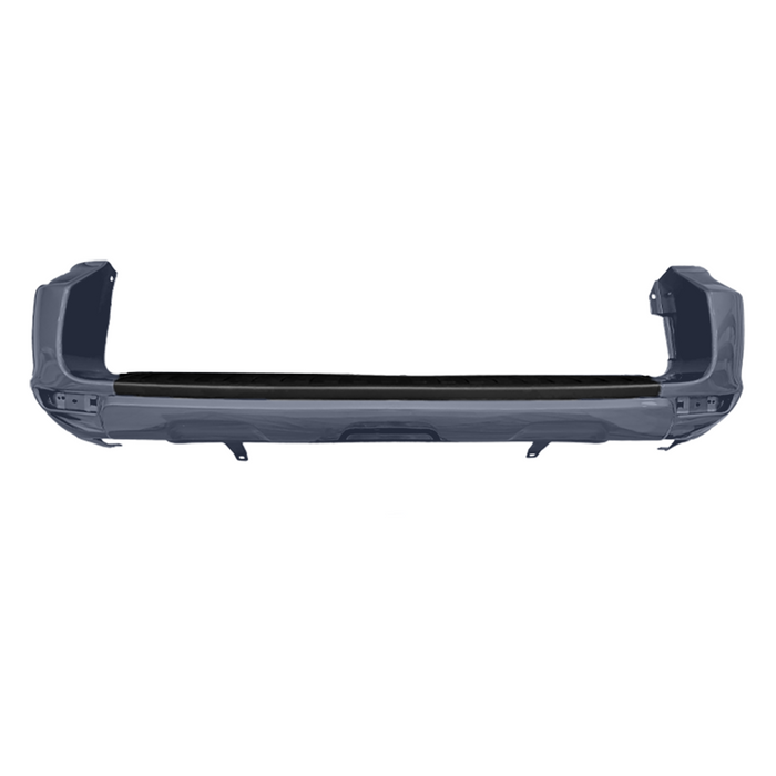Toyota RAV4 (With Spare Tire on Tailgate) CAPA Certified Rear Bumper Without Bumper Flare Holes - TO1100270C