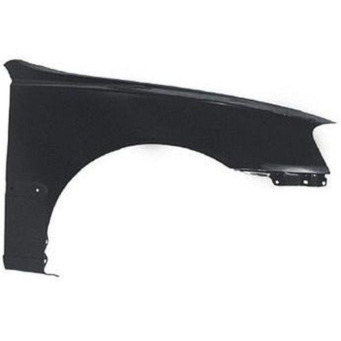 2000-2002 Hyundai Accent Passenger Side Fender With Upper Molding Holes - HY1241128-Partify-Painted-Replacement-Body-Parts