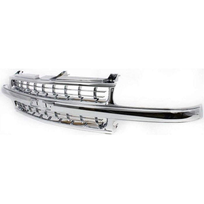 2000-2006 Chevrolet Tahoe Grille Chrome - GM1200442-Partify-Painted-Replacement-Body-Parts