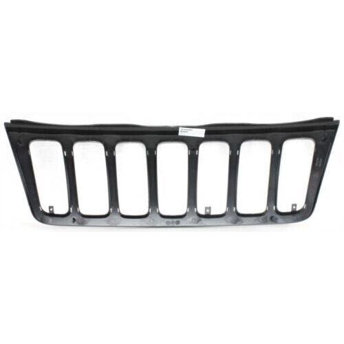 2001-2003 Jeep Grand Cherokee Grille Black With Chrome Frame Limited - CH1200265-Partify-Painted-Replacement-Body-Parts