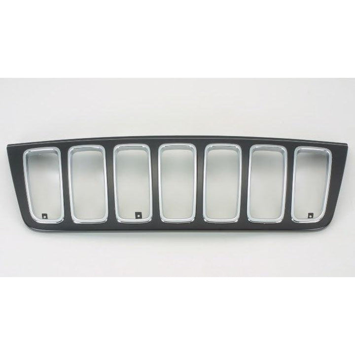 2001-2003 Jeep Grand Cherokee Grille Black With Chrome Frame Limited - CH1200265-Partify-Painted-Replacement-Body-Parts
