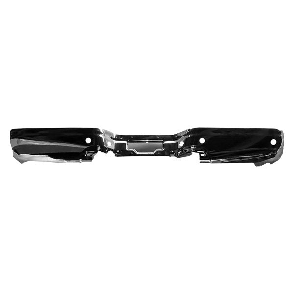2001-2007 Chrome Ford F250/F350/F450/F550 Rear Bumper With Sensor Holes - FO1102336-Partify-Painted-Replacement-Body-Parts