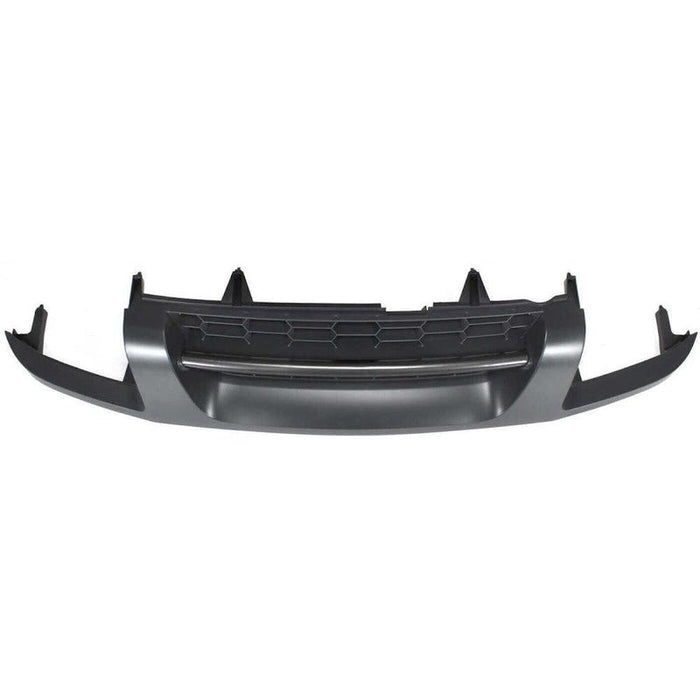 2002-2004 Nissan Xterra Grille SE Model With Gray Moulding Matte Black - NI1200198-Partify-Painted-Replacement-Body-Parts