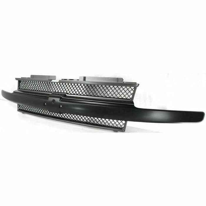 2002-2005 Chevrolet Trailblazer Grille With Black Mold Without H/L Washers - GM1200470-Partify-Painted-Replacement-Body-Parts