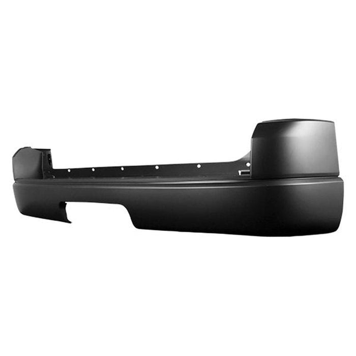2002-2010 Ford Explorer XLT Rear Bumper Without Sensor Holes & With Wheel Molding Holes - FO1100326-Partify-Painted-Replacement-Body-Parts
