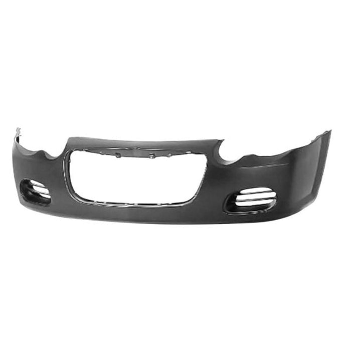 2004-2006 Chrysler Sebring Sedan Front Bumper Without Fog Light Holes & Without Head Lamp Washers - CH1000405-Partify-Painted-Replacement-Body-Parts