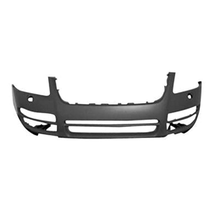 2004-2007 Volkswagen Touareg Front Bumper With Head Light Holes - VW1000148-Partify-Painted-Replacement-Body-Parts