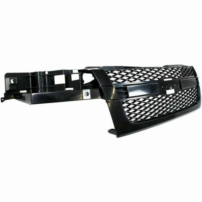 2004-2009 Chevrolet Colorado Grille Dark Grey Textured Frame Without Moulding - GM1200560-Partify-Painted-Replacement-Body-Parts