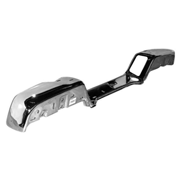 2004-2012 Chrome Chevrolet Colorado/GMC Canyon Non-Xtreme Rear Bumper Without Tow Package - GM1102549-Partify-Painted-Replacement-Body-Parts