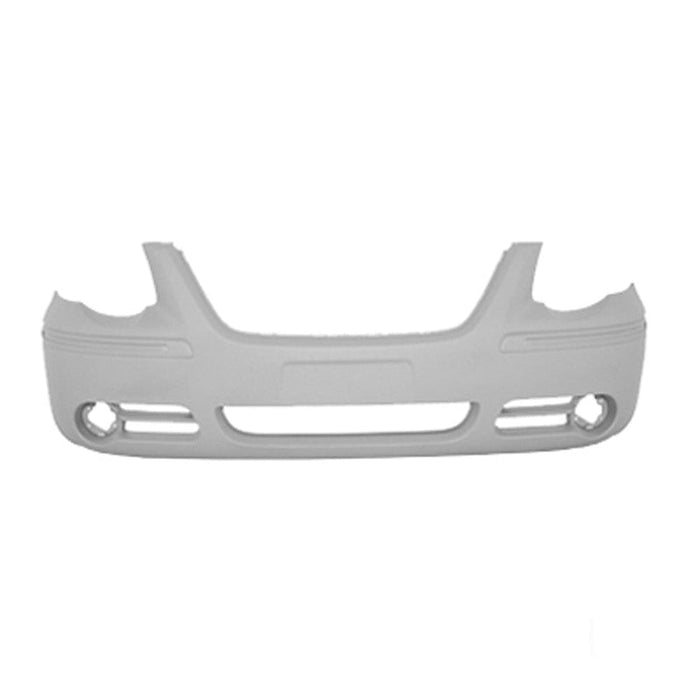 Chrysler Town & Country CAPA Certified Front Bumper With Fog Lights - CH1000433C