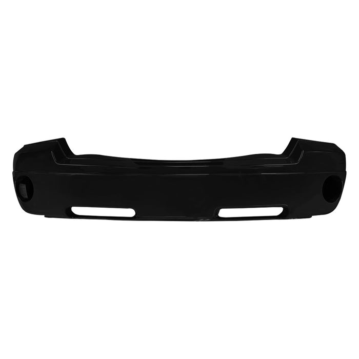 2005-2007 Dodge Dakota Front Bumper With Fog Light Holes & Without Chrome Moulding Holes - CH1000444-Partify-Painted-Replacement-Body-Parts