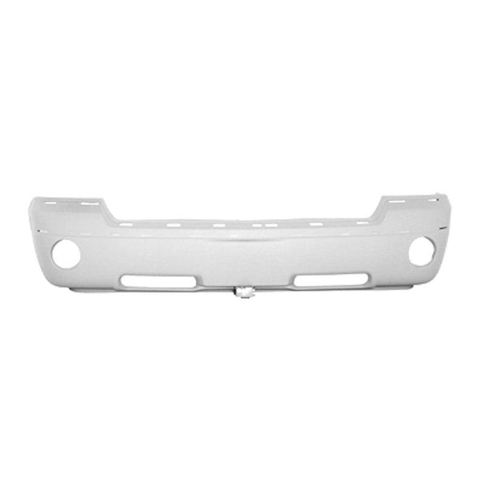 2005-2007 Dodge Dakota Front Bumper With Upper Molding & Fog-Light Holes - CH1000894-Partify-Painted-Replacement-Body-Parts