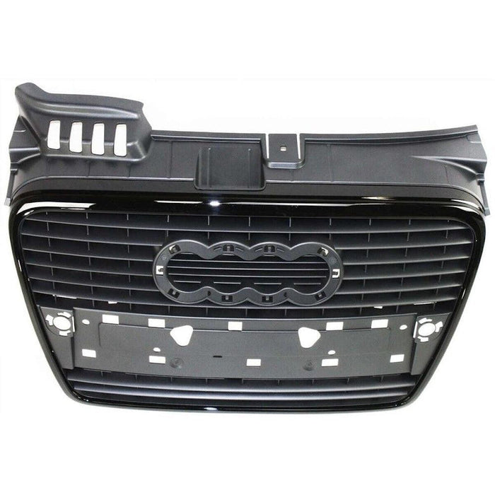 2005-2008 Audi A4 Grille Without S-Line Package - AU1200113-Partify-Painted-Replacement-Body-Parts