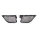 2005-2008 Pontiac Vibe Grille Passenger Side Upper Matte-Dark Gray With Chrome Moulding - GM1200651-Partify-Painted-Replacement-Body-Parts