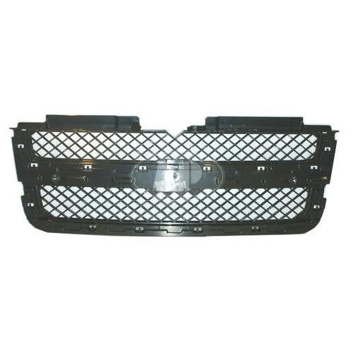 2006-2007 Chevrolet Trailblazer Grille Gray Lt Models - GM1200550-Partify-Painted-Replacement-Body-Parts