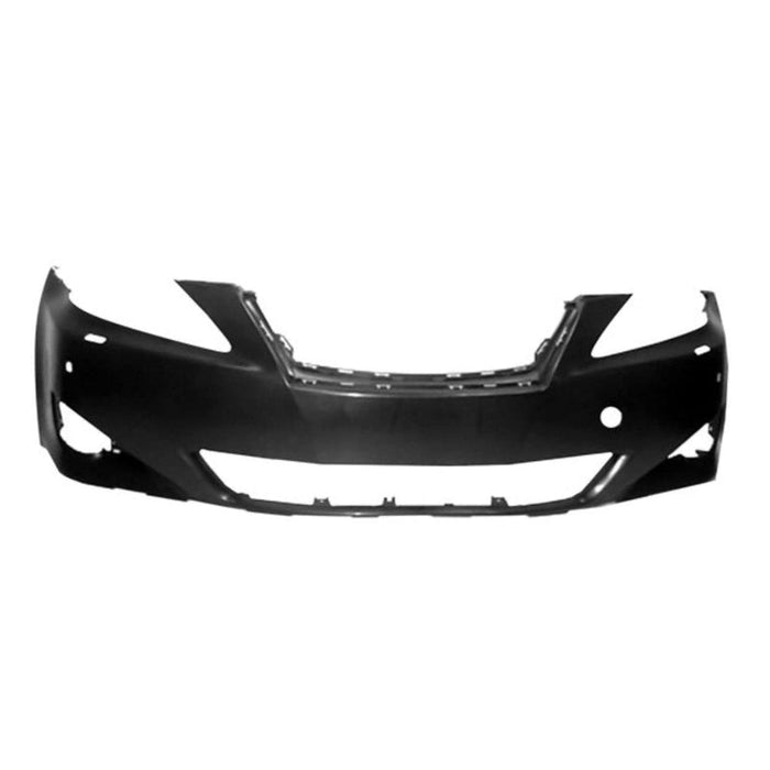 2006-2008 Lexus IS Front Bumper With Sensor Holes & With Headlight Washer Holes - LX1000160-Partify-Painted-Replacement-Body-Parts
