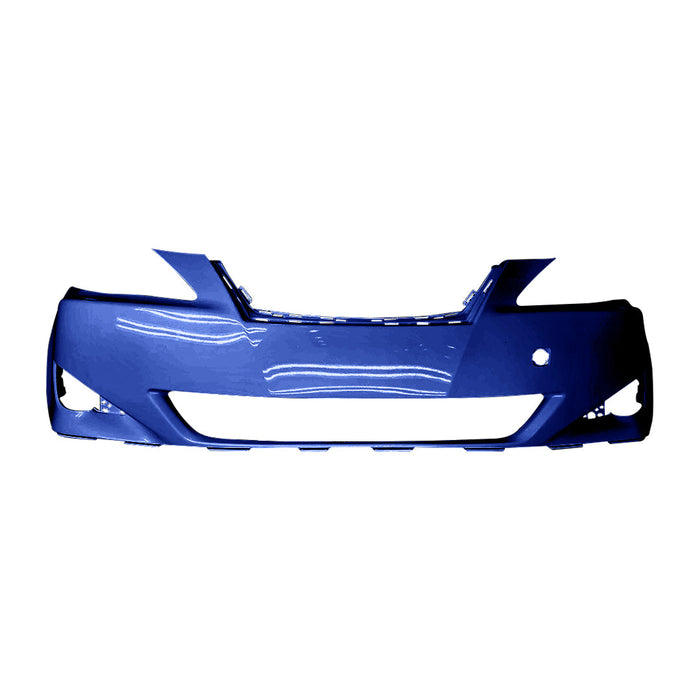 2006-2008 Lexus IS Front Bumper Without Sensor Holes & With Headlight Washer Holes - LX1000162-Partify-Painted-Replacement-Body-Parts