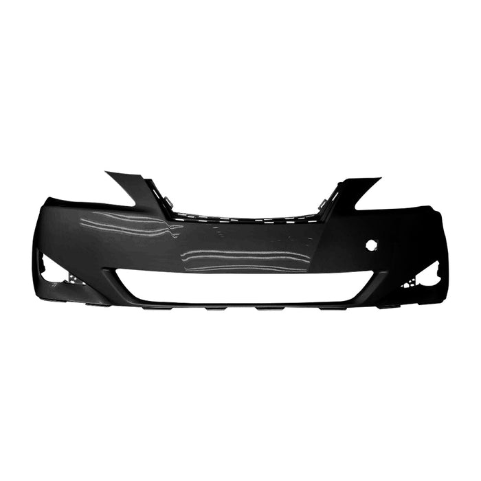 2006-2008 Lexus IS Front Bumper Without Sensor Holes & With Headlight Washer Holes - LX1000162-Partify-Painted-Replacement-Body-Parts