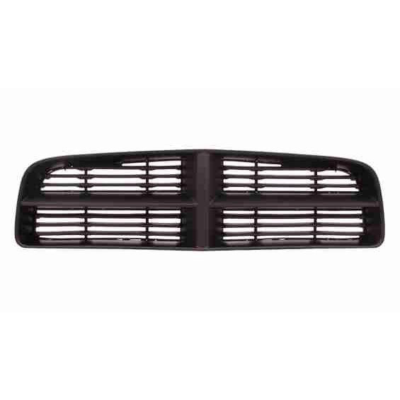 2006-2010 Dodge Charger Grille Matt Black With Painted Gray Frame Without Srt-8 Model - CH1200365-Partify-Painted-Replacement-Body-Parts