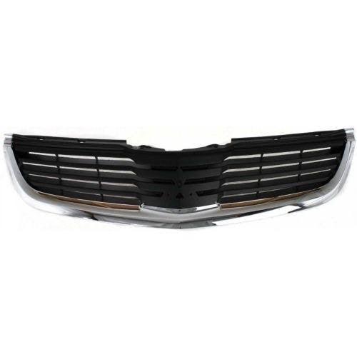 2007-2008 Mitsubishi Galant Grille Chrome Black - MI1200256-Partify-Painted-Replacement-Body-Parts