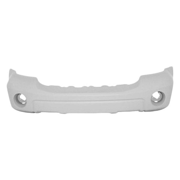 2007-2009 Dodge Durango Front Bumper With Fog Light Holes & With Tow Hook Holes & Without Chrome Insert Holes - CH1000909-Partify-Painted-Replacement-Body-Parts