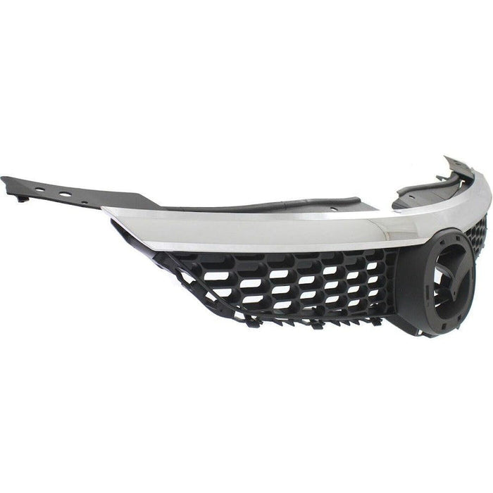 2007-2009 Mazda CX9 Grille Chrome Black - MA1200184-Partify-Painted-Replacement-Body-Parts