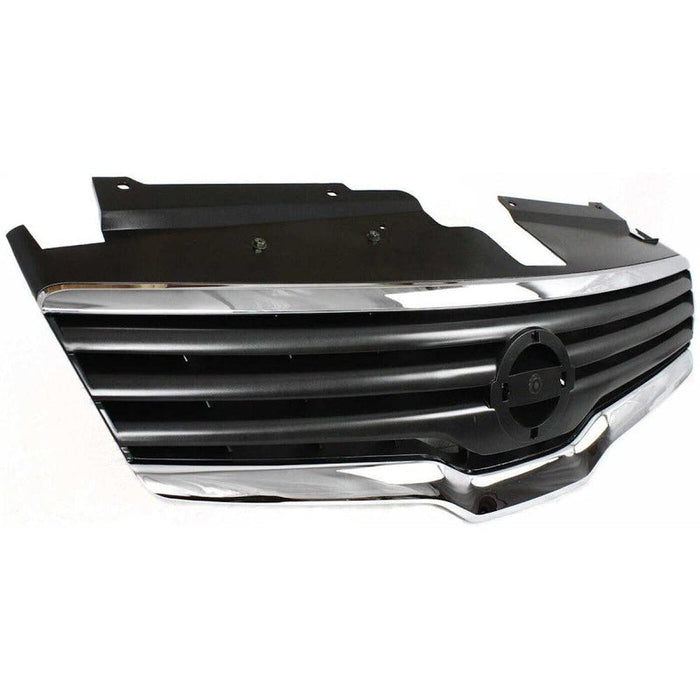 2007-2009 Nissan Altima Grille Chrome Black - NI1200221-Partify-Painted-Replacement-Body-Parts