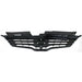 2007-2009 Nissan Altima Grille Chrome Black - NI1200221-Partify-Painted-Replacement-Body-Parts