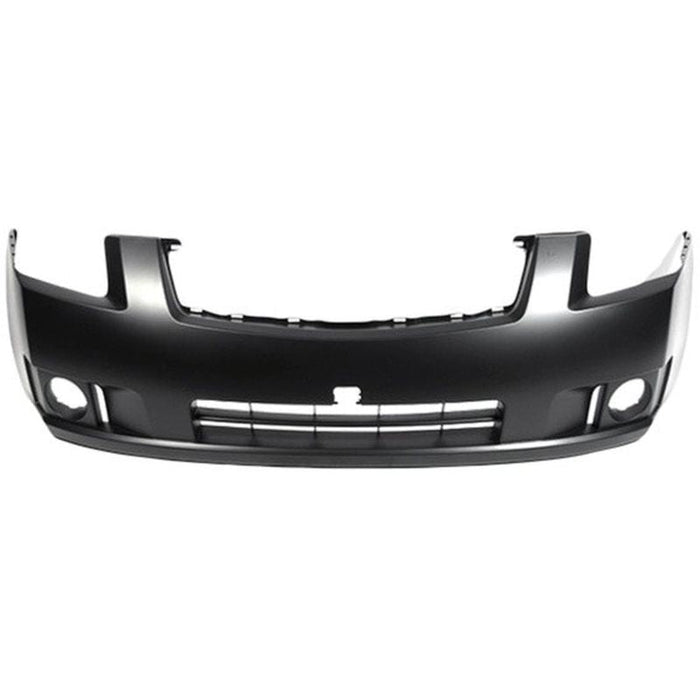 Nissan Sentra 2.0L CAPA Certified Front Bumper With Fog Light Holes - NI1000241C