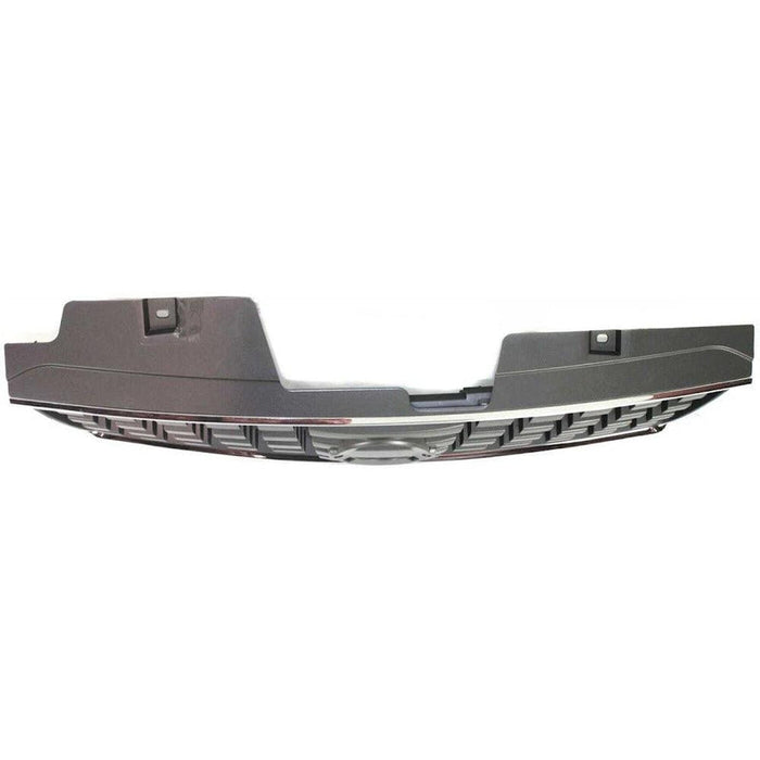 2007-2009 Nissan Sentra Grille Chrome Black - NI1200222-Partify-Painted-Replacement-Body-Parts