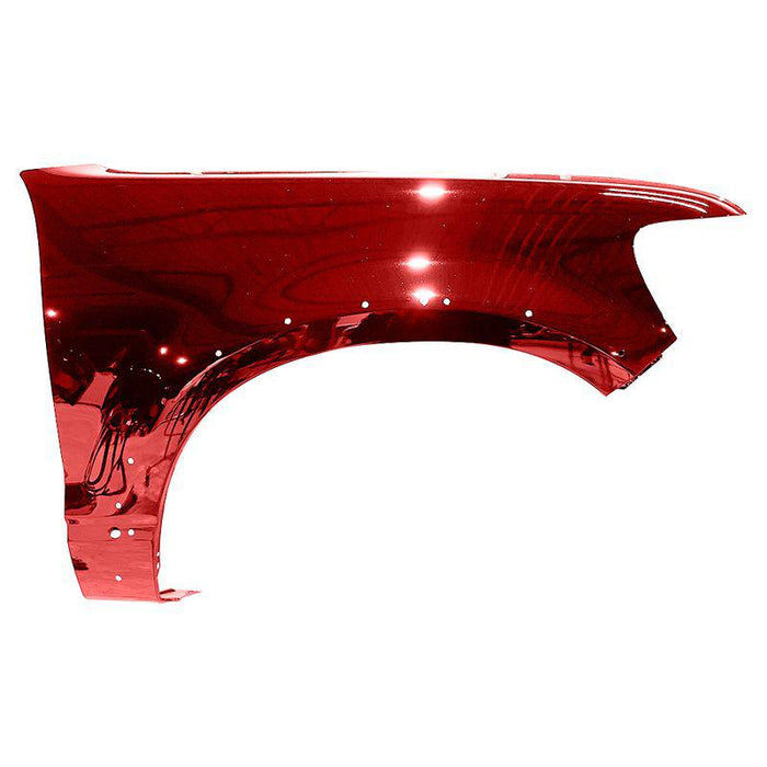 2007-2010 Ford Explorer Sport Trac Passenger Side Fender With Wheel Moulding Holes - FO1241252-Partify-Painted-Replacement-Body-Parts