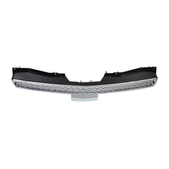 2007-2014 Chevrolet Avalanche Upper Grille Chrome Without Off Road - GM1200590-Partify-Painted-Replacement-Body-Parts