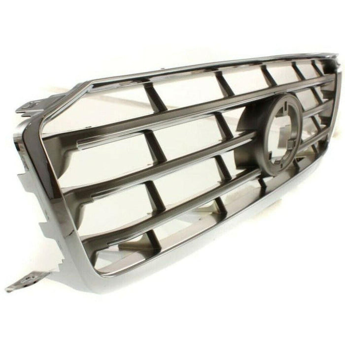 2008-2010 Toyota Highlander Grille Limited Painted Silver Gray/Gray - TO1200307-Partify-Painted-Replacement-Body-Parts