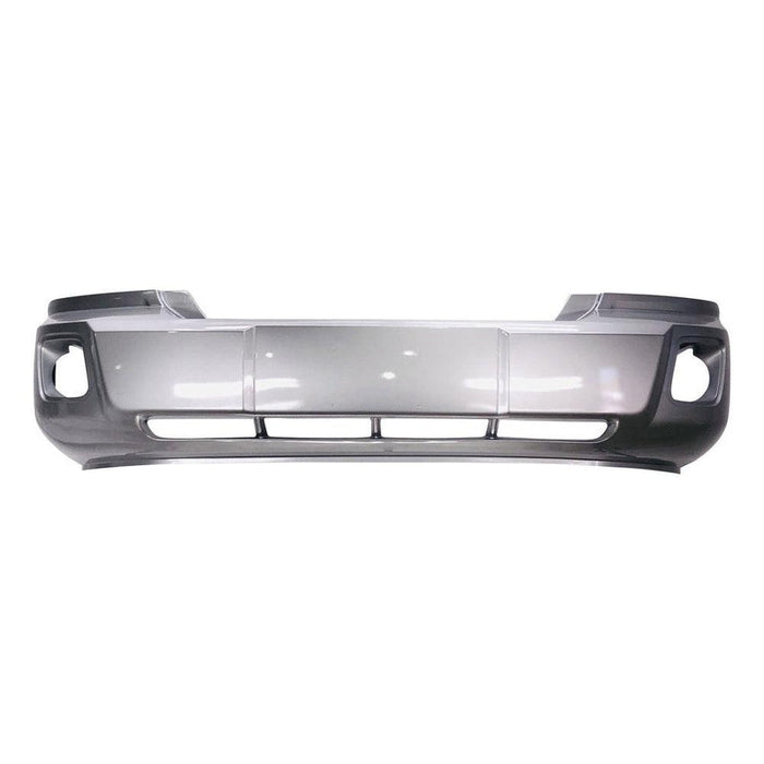 2008-2011 Dodge Dakota Front Bumper Without Flare Holes & With Fog Light Holes & With Tow Hook Holes - CH1000971-Partify-Painted-Replacement-Body-Parts