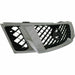 2008-2012 Nissan Pathfinder Grille Assy Matte Black With Chrome Moulding - NI1200251-Partify-Painted-Replacement-Body-Parts