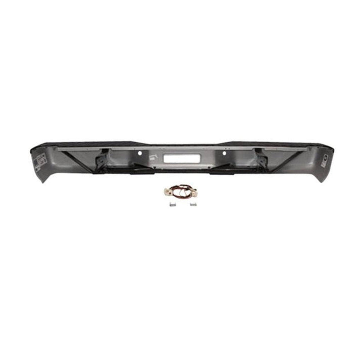 2008-2012 Nissan Titan Rear Bumper Assembly With Sensor Holes - NI1103128-Partify-Painted-Replacement-Body-Parts