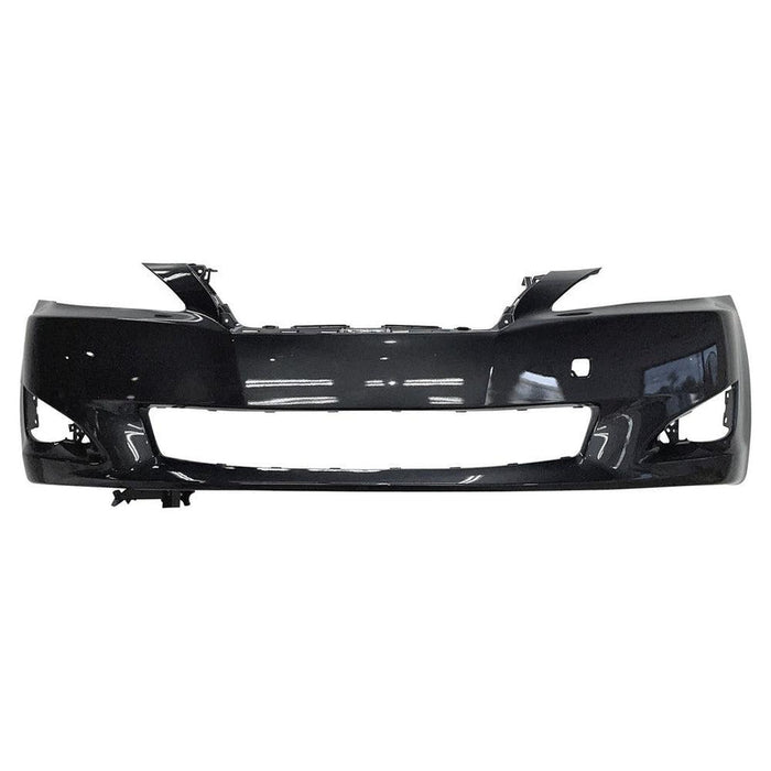 2009-2010 Lexus IS 250/350 Sedan Front Bumper Without Sensor Holes & Without Headlight Washer Holes - LX1000188-Partify-Painted-Replacement-Body-Parts