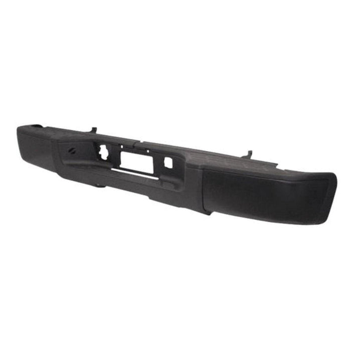 2009-2011 Chevrolet Silverado/GMC Sierra 1500 Rear Bumper Assembly Without Sensor Holes - GM1103159-Partify-Painted-Replacement-Body-Parts