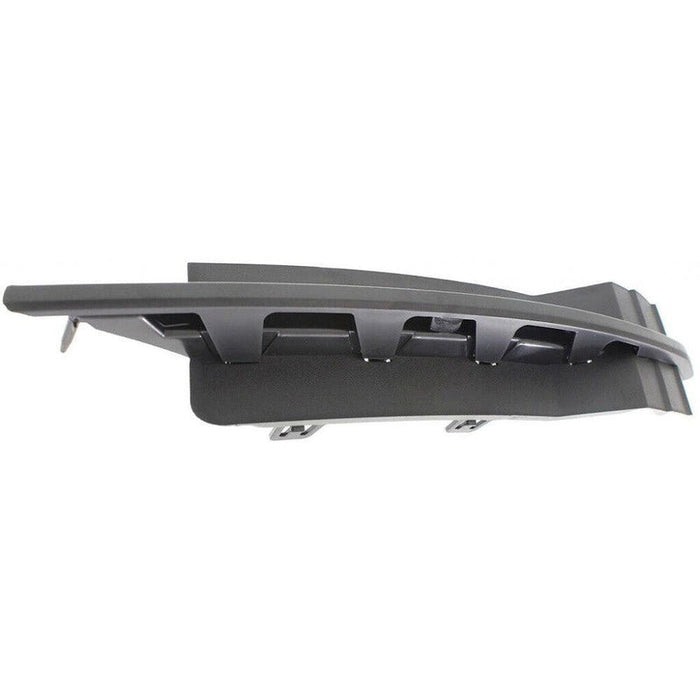 2010-2012 Chevrolet Malibu Lower Grille Driver Side Outer Matte Black With Black Moulding Ls Model - GM1038137-Partify-Painted-Replacement-Body-Parts