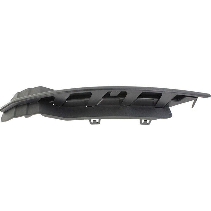 2010-2012 Chevrolet Malibu Lower Grille Passenger Side Outer Matte Black With Black Moulding Ls Model - GM1039137-Partify-Painted-Replacement-Body-Parts