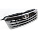 2010-2012 Subaru Outback Grille Chrome Black - SU1200143-Partify-Painted-Replacement-Body-Parts