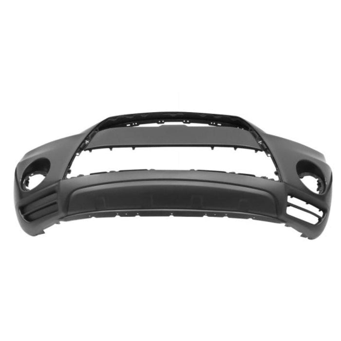 Mitsubishi Outlander CAPA Certified Front Bumper Without Skid Plate Holes - MI1000327C