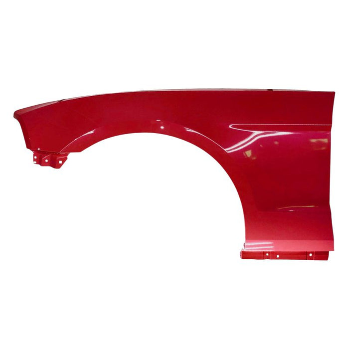 2010-2014 Ford Mustang Driver Side Fender Without Emblem Holes - FO1240281-Partify-Painted-Replacement-Body-Parts